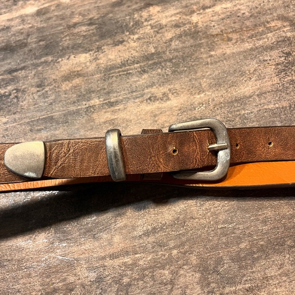 Vintage leather belt - Picture 2 of 2